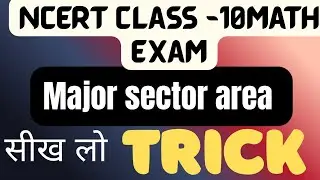 MAJOR SECTOR। NCERT CBSE RBSE STATE BOARD EXAM CLASS 10 