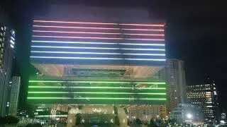 T HUB Hyd Telangana India Flag Night View Thub Shorts  Viral Video Md Anees Qamar KCR KTR@t-hubHyd