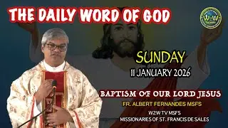 HOMILY | 11 JANUARY 2026 | BAPTISM OF OUR LORD A by Fr Albert #homilytoday #dailyhomily