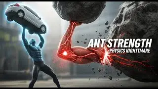 What If Humans Had the STRENGTH of an Ant Physics Nightmare
