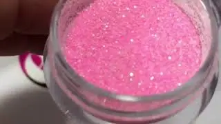 Shimmer 333 baby pink matte fine glitter