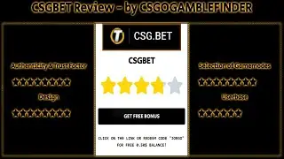 CSGO Gambling Sites Review #13 - CSG.BET Review | CSGOGAMBLEFINDER