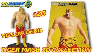 TIGER MASK 3D COLLECTION CENTAURIA N.23 YELLOW DEVIL - ACTION FIGURES COLLECTION 🤩👍UNBOXING EDICOLA
