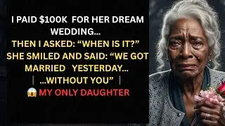 I asked when the wedding is and my daughter said: ‘We got married yesterday… without you