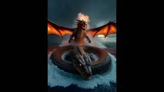 🔥🔥Dragon vs Sea Serpent | Epic Ocean Battle🔥🔥