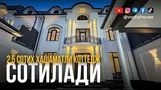 Фарғона шаҳар, Шодиёна махалласида  2.5 сотих хашаматли коттедж сотилади