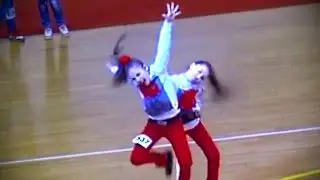 Дарья Дерюгина&Анастасия Стадник☀Techno FINAL Duet/Pair Youths☀Ukraine Modern Dance Championship