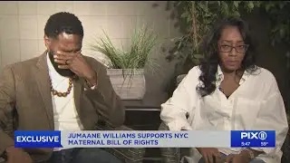Exclusive: Jumanne Williams, wife talk support of maternal rights
