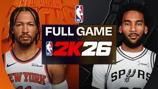KNICKS at SPURS | FULL GAME | December 31, 2025 | New Year Eve | NBA 2K26