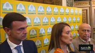 Roberta Metsola (Pres.  Parlamento Europeo) | Incontro con Coldiretti