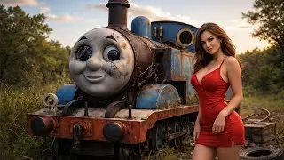 ASMR Train Restoration | Reviving Thomas Train Sunken Under the Sea
