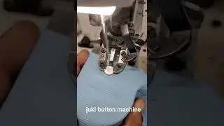 Juki Button machine jk-1903 #sewingmachine #button #fashiondesigner #mechanical