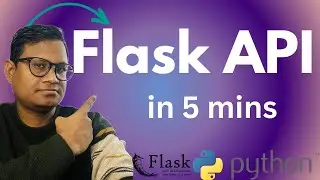 Python Flask API Tutorial  | Complete Python API development Tutorial