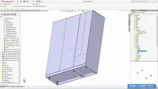 SWOOD : Wood furniture design in SOLIDWORKS