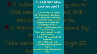 EC Certificate Doesn&rsquo;t Mean Safe Property! Real Truth Revealed Real Estate Investment Insights |