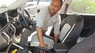 VLOG-39(kia sonet stk optional seat cover fitting)#ritukia