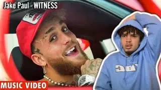 HES FLEXING!? Jake Paul - WITNESS (Official Music Video) (REACTION)