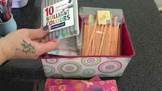 Mon materiel crayon de couleur / feutres / Stylo pour coloriage adulte