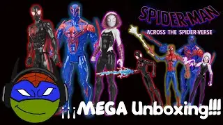 MEGA Unboxing/ Spider-man: Across the Spider-verse (Titan hero y figuras b&aacute;sicas)/ LURA CONSA