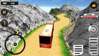 Uphill Tourist Transport Coach Offroad (by Vector3 Solutions) Android Gameplay [HD]
