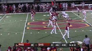 Schaumburg High School vs Palatine High School Mens Varsity Football