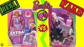 Unboxing weird fake dolls. Fake barbie doll with nanana bag. Strange barbie doll fake Yayday tv.