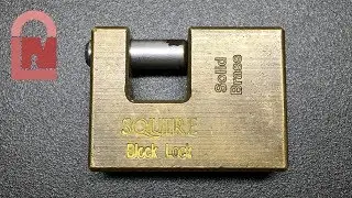Squire Block Lock Picked