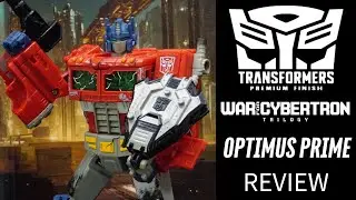 Transformers Premium Finish War For Cybertron Optimus Prime Review
