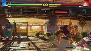 STREET FIGHTER V Oro max stun 771 total 43hits