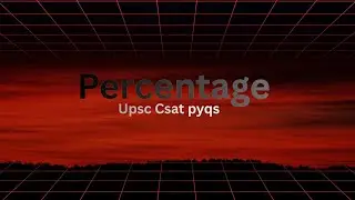 Upsc Csat percentage pyq 