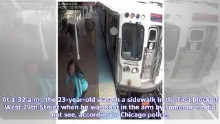 Man shot outside 79th Street CTA Red Line station