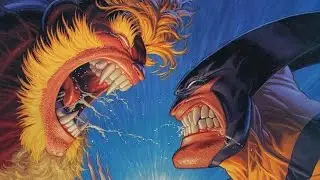 First Legendary Battle #wolverine #vs  #sabertooth #xmen #feuds #epic #comics #comedy #marvel #storm