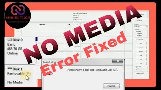 Flash EEPROM | NO Media | USB Error Fix | IN Tamil