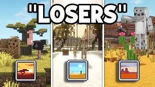 He Fixed The Biome Vote Losers!