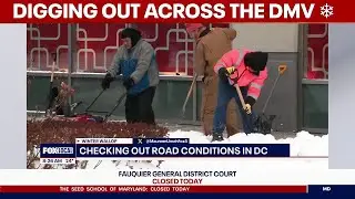 Snow, ice clearing underway in aftermath of snowstorm