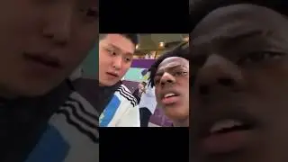 iShowSpeed Trolls Asian Argentina Fan in Qatar