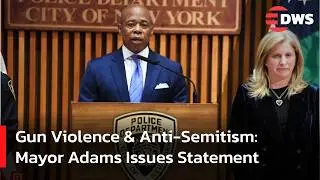 BREAKING NEWS: Mayor Adams Speaks on Brooklyn Shooting, Anti-Semitism, and Global Threats | AB14