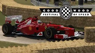 2012 Formula 1 cars on Goodwood! (PURE SOUND)