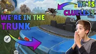 Rules of Survival - CAR CAMPING GLITCH WIN! HIDING IN THE TRUNK OF A CAR!