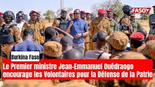 Burkina Faso : Le Premier ministre Jean-Emmanuel Ouédraogo encourage les VDP