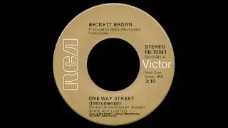 Beckett Brown ~ One Way Street 1975 Disco Purrfection Version