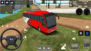 Real Bus Driving Games 2025 - City Coach Bus Offroad Driving Simulator 3D Game - Android Gameplay