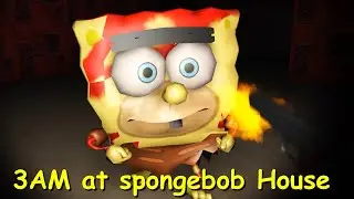 3AM at Spongebob House Playthrough Gameplay (Horror Game)