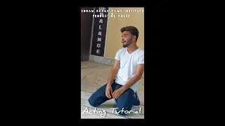 #shorts ACTING TUTORIAL | Sonam Ranga Films Institute & Production House | Sunny Ranga | MJ | RF