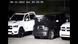 Hide and Seek - Suspect Hides From Police in the Back-Seat of a Vehicle