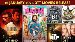 16 January OTT Release Movies & Web Series | Kalamkaval Hindi OTT | Mastiii 4 OTT | Netflix, Zee5