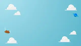 Toy Story Theme Style Animated Background with Woody Hat and Planet | 4K | 60FPS | Free Download