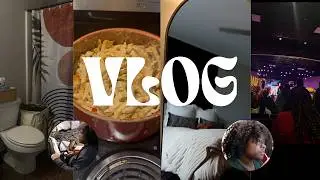 VLOG| Late Night Deep Clean, GWRM for Church, I have to lock back in fr......