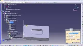 CREATE MACHINING  OPERATION IN CATIA
