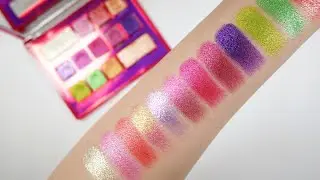 Clionadh Cosmetics Dragon Fruit Palette Live Swatches